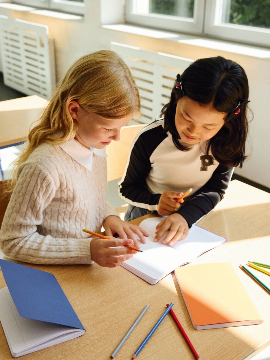 Jumper with shirt details - nude - RESERVED