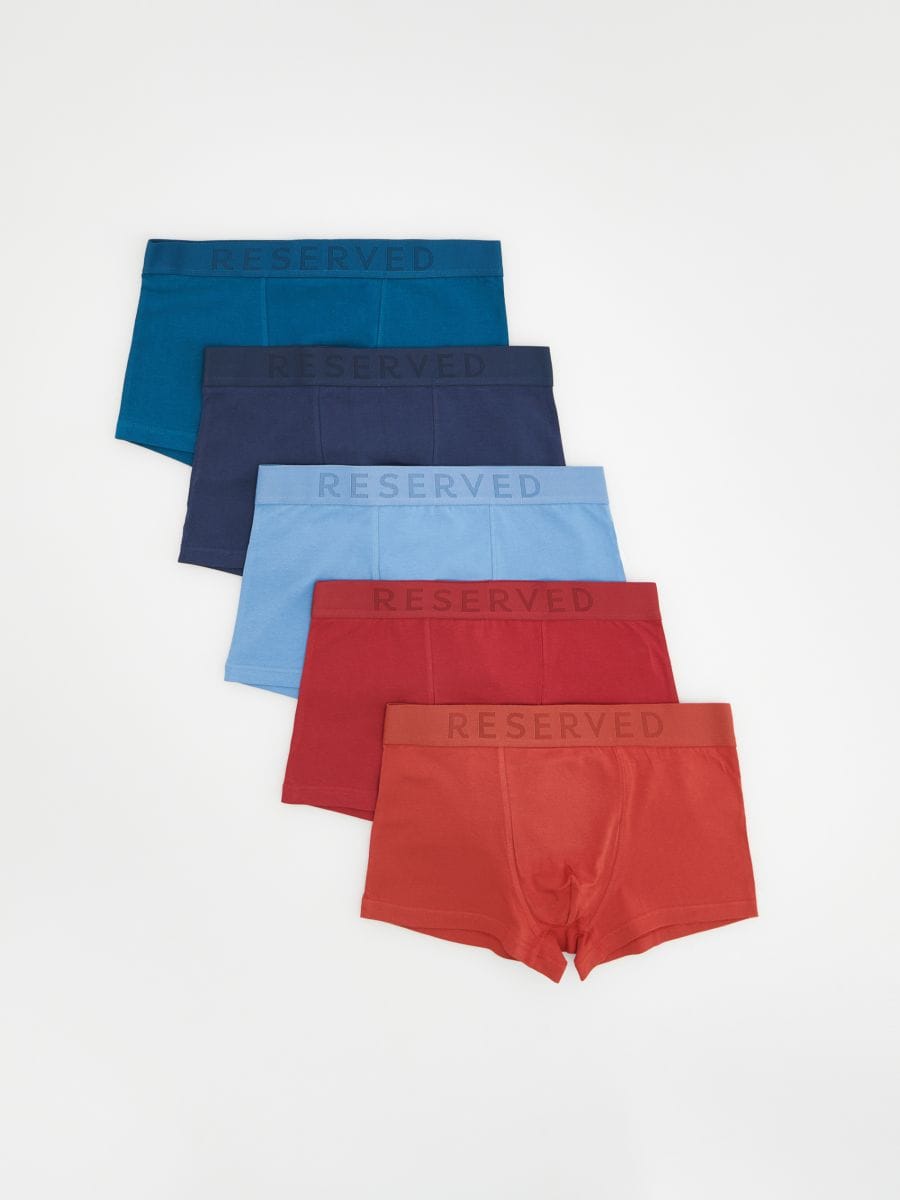 Classic boxers 5 pack - blue - RESERVED