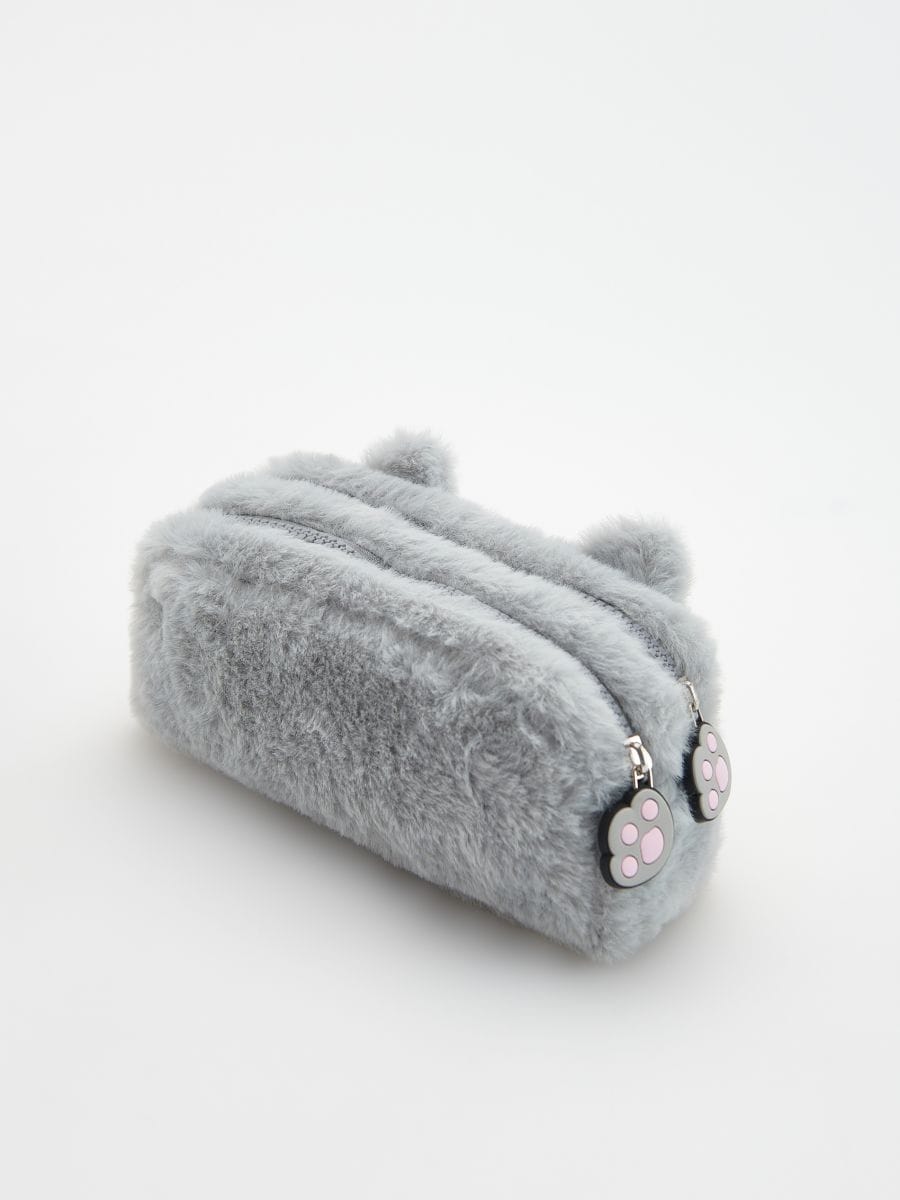 Pencil case - light grey - RESERVED - 2