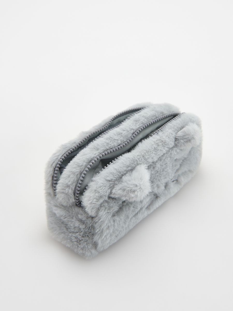 Pencil case - light grey - RESERVED - 3