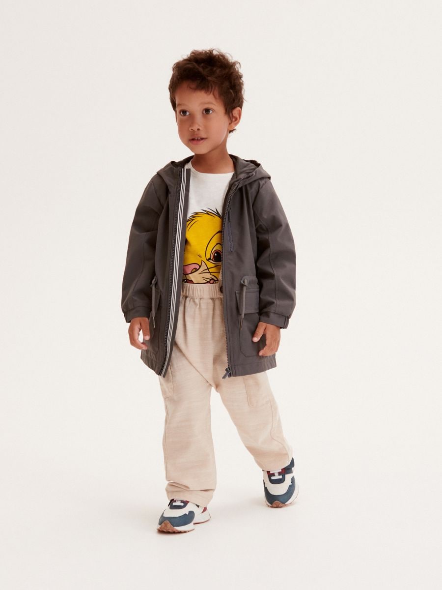 Hooded jacket - dark grey - RESERVED - 5
