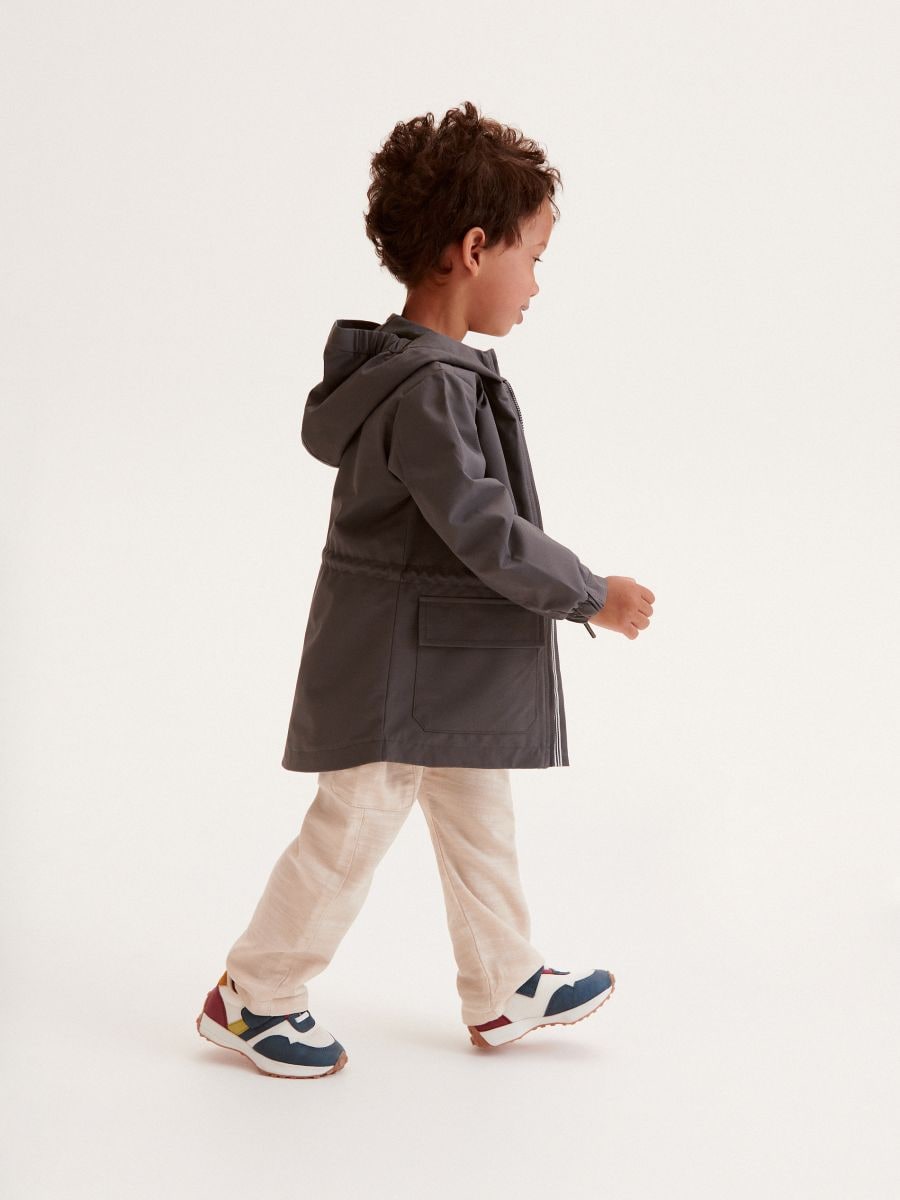 Hooded jacket - dark grey - RESERVED - 7
