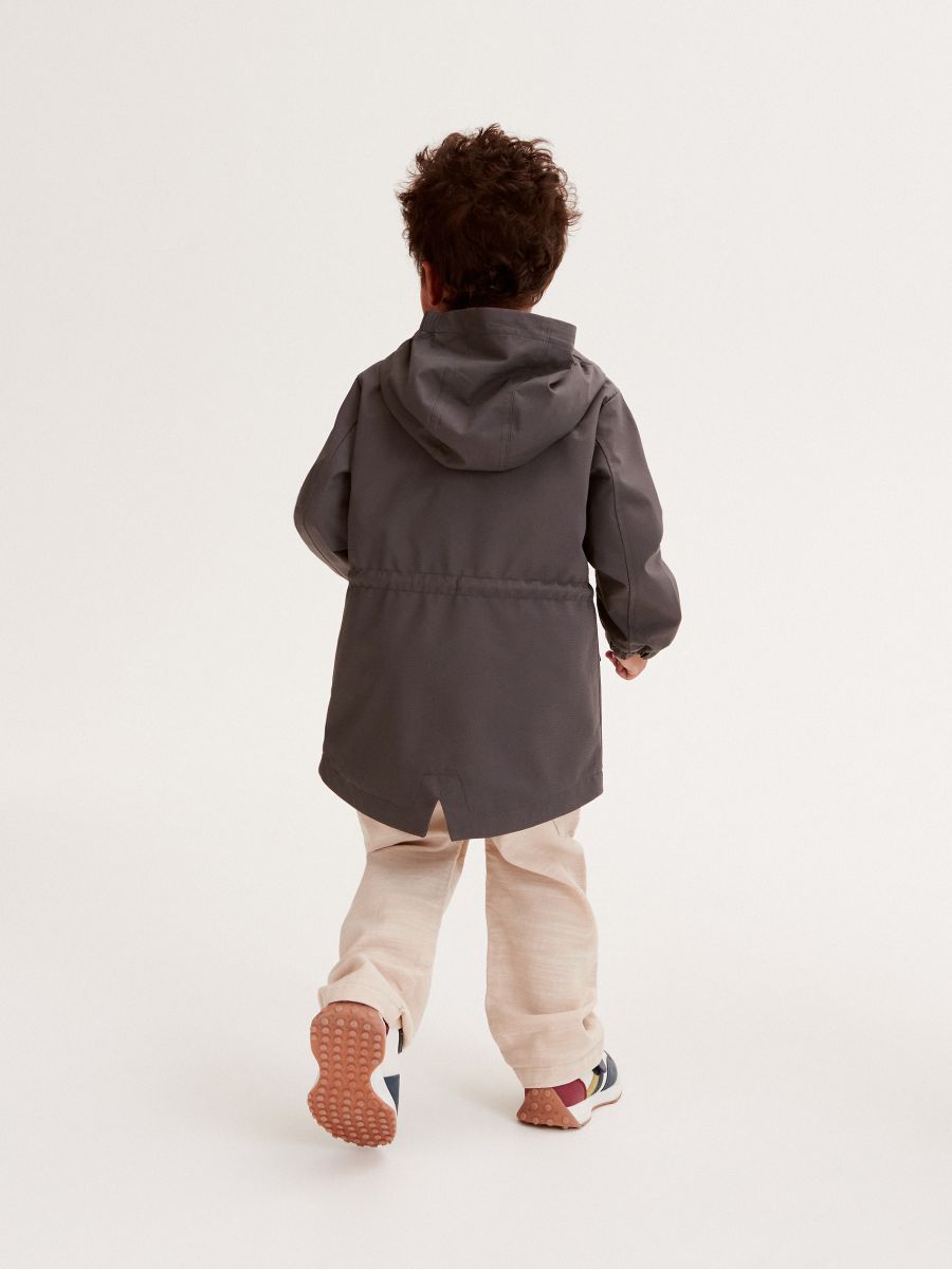 Hooded jacket - dark grey - RESERVED - 8
