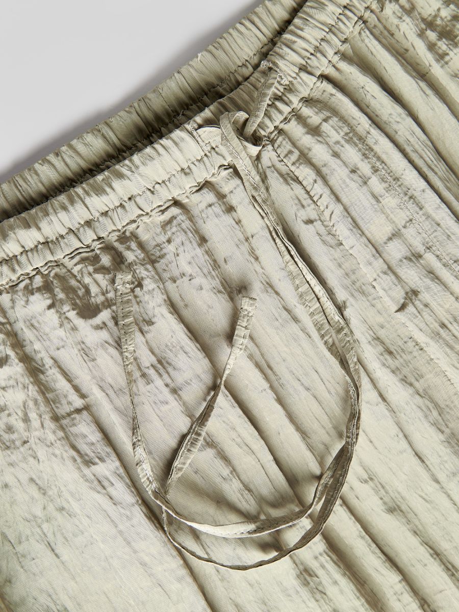 Crease effect trousers - beige - RESERVED - 6
