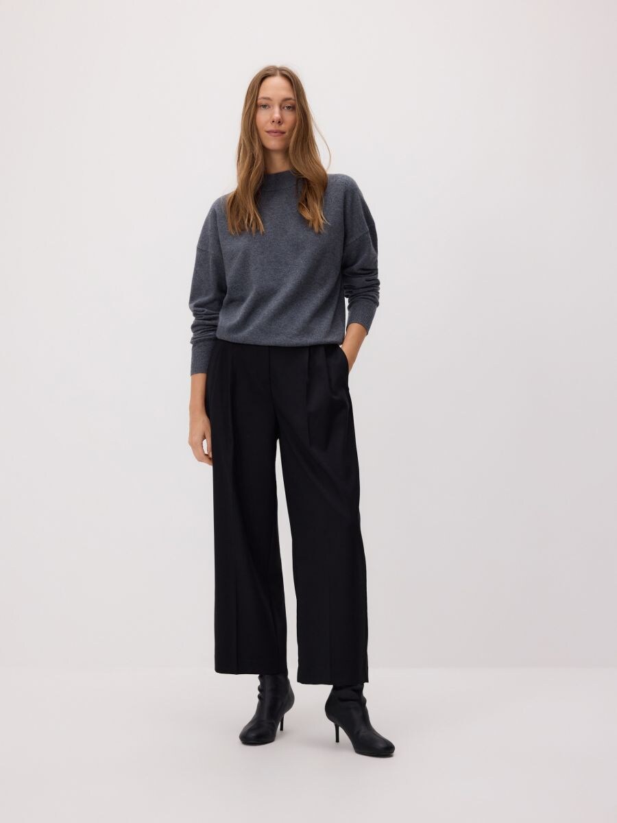 Carrot trousers - black - RESERVED