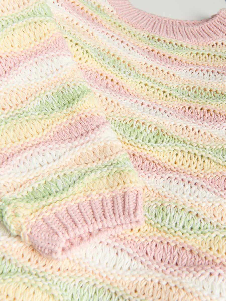 Patterned jumper - pastel pink - RESERVED - 3
