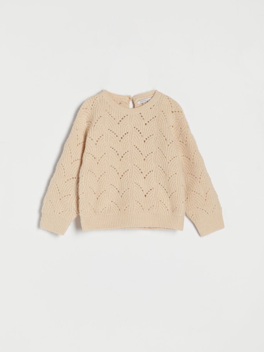 Openwork jumper - nude - RESERVED - 3