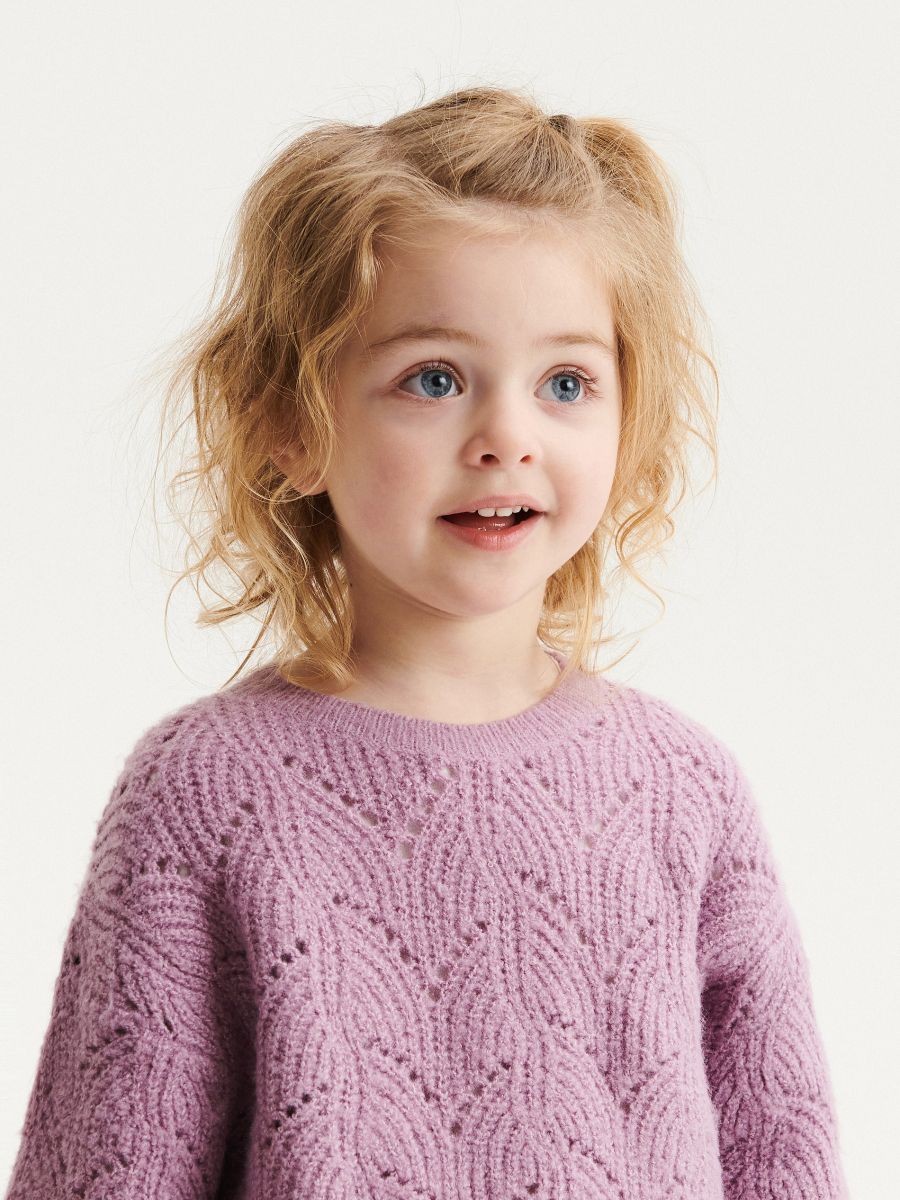 Openwork jumper - orchid - RESERVED - 4