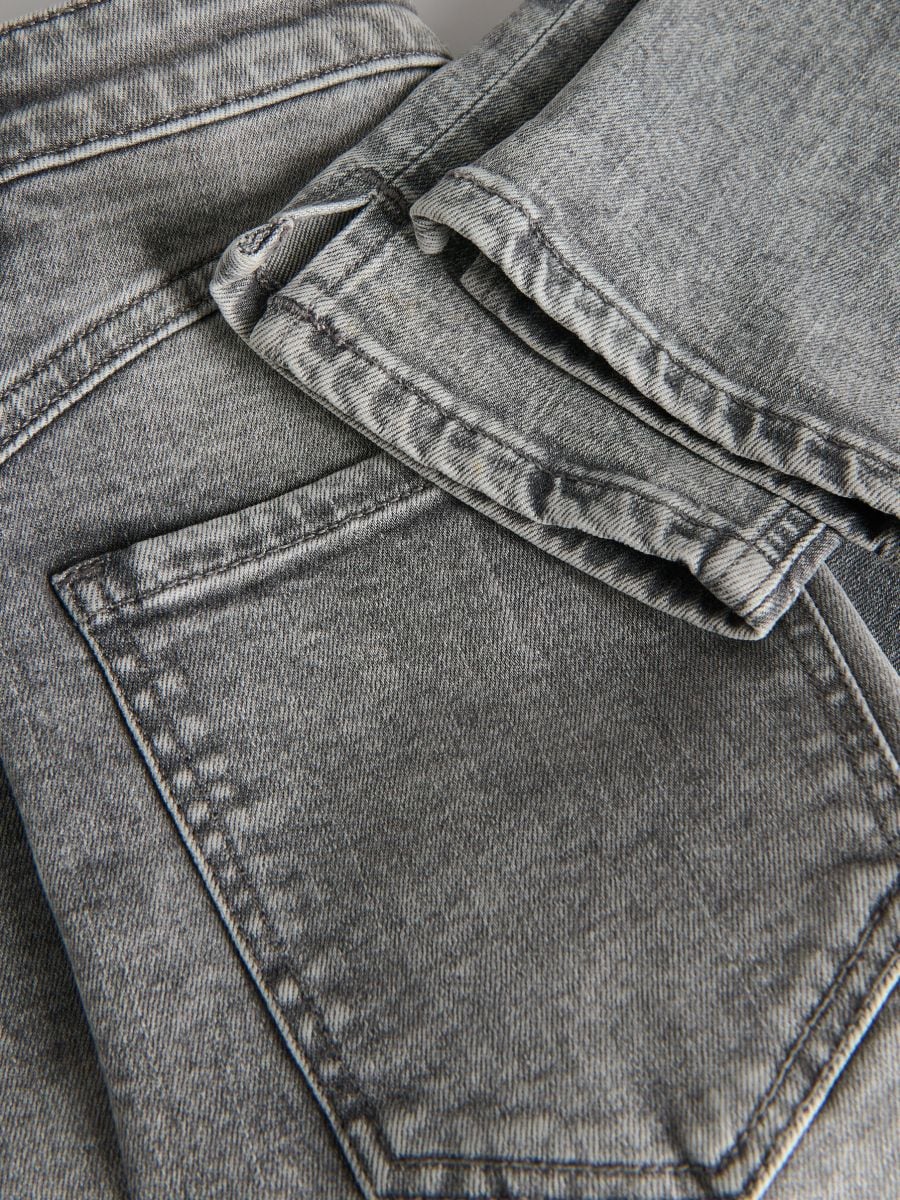 Slim push up jeans - light grey - RESERVED - 6