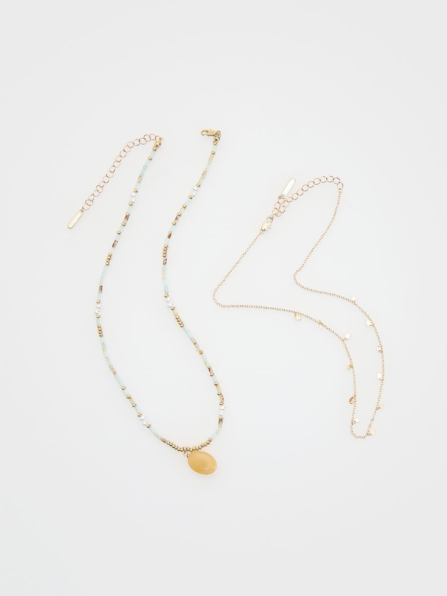 Necklaces set - multicolor - RESERVED - 2