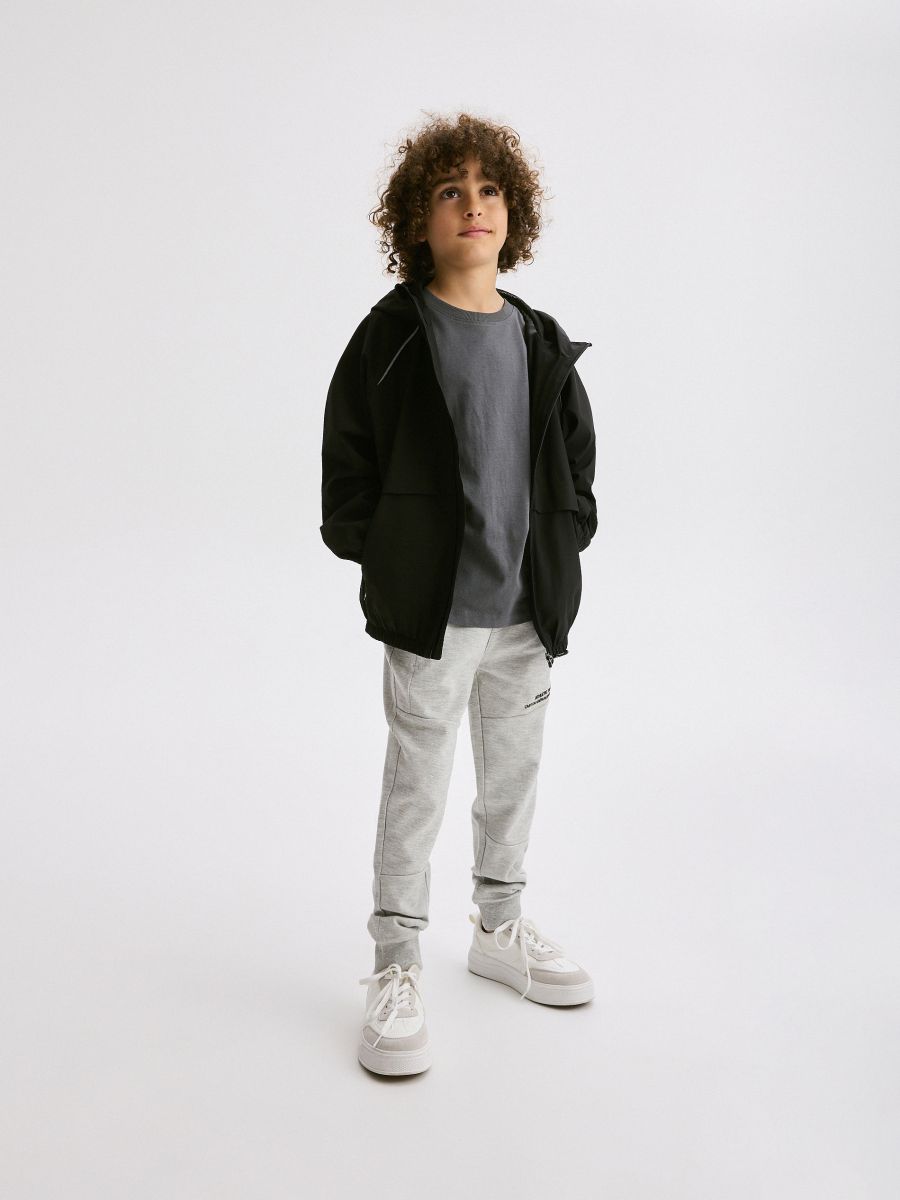 BOYS` OUTER JACKET - negro - RESERVED