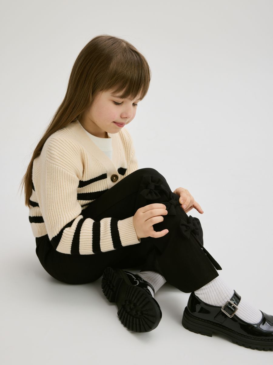 Pants with bows - black - RESERVED - 2