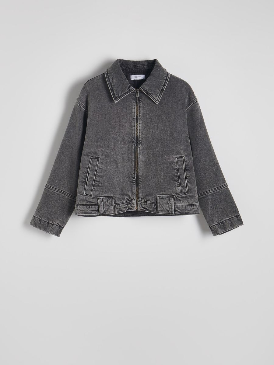 LADIES` JACKET - sivo  - RESERVED - 6