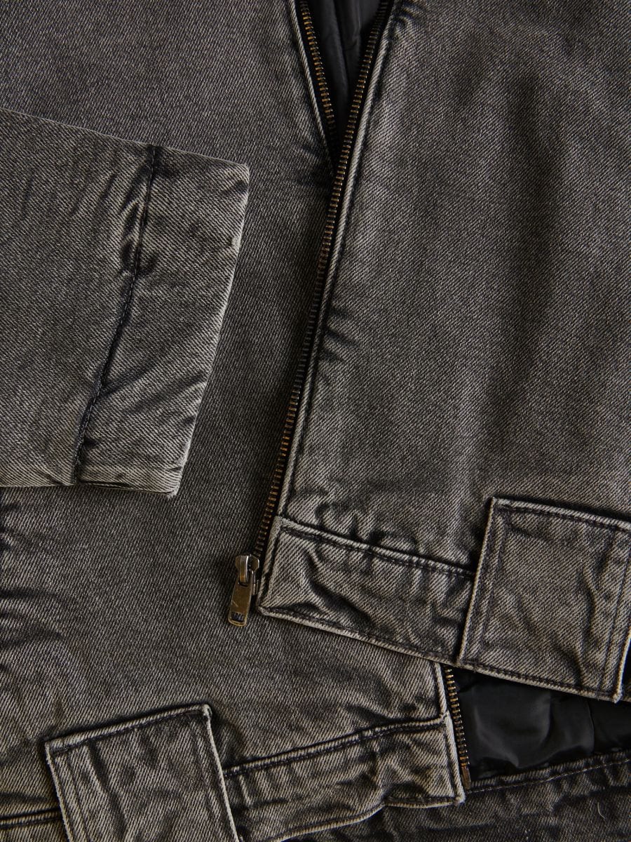 LADIES` JACKET - sivo  - RESERVED - 7