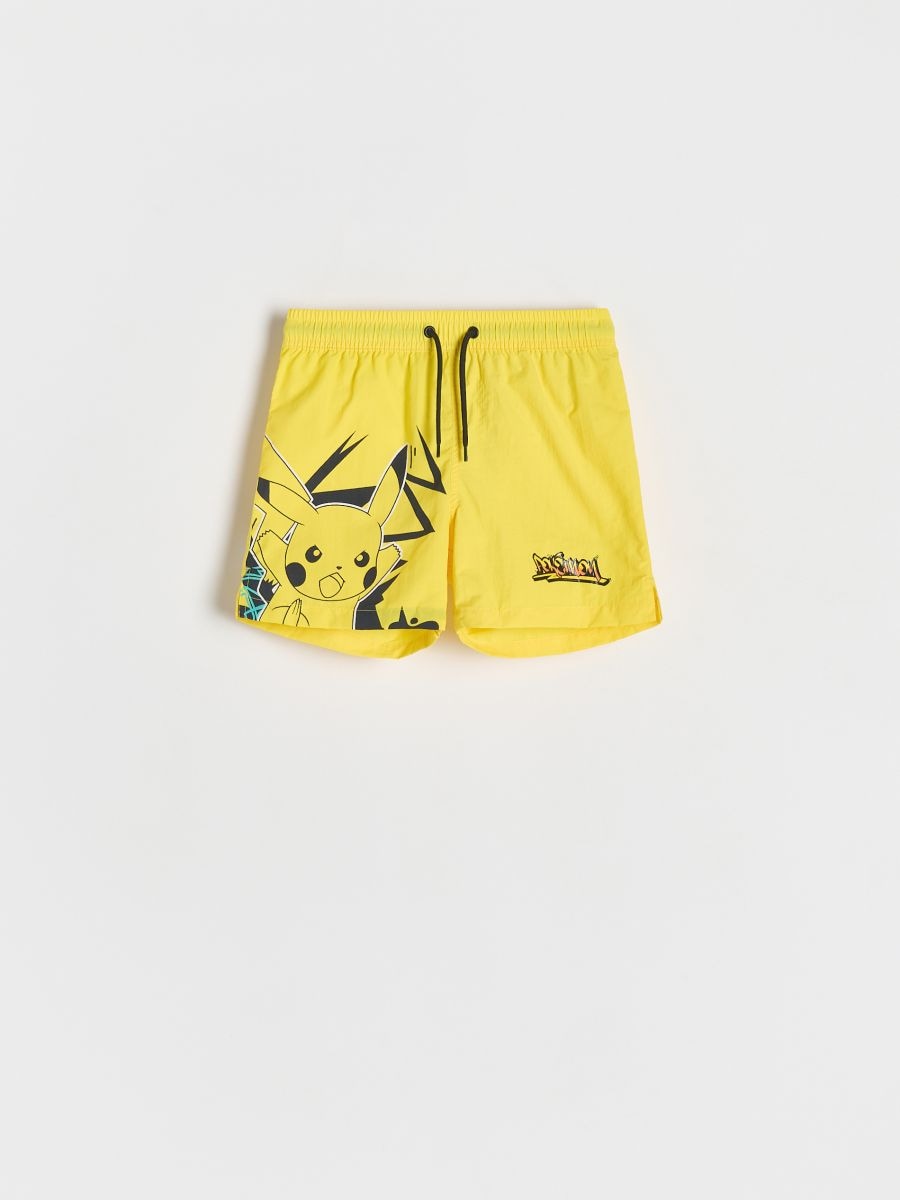 Badshorts med Pokémon - GUL - RESERVED