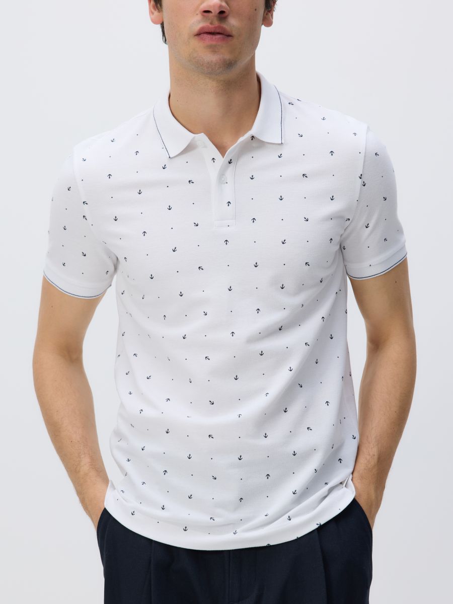 Polosärk regular fit - valge - RESERVED - 3