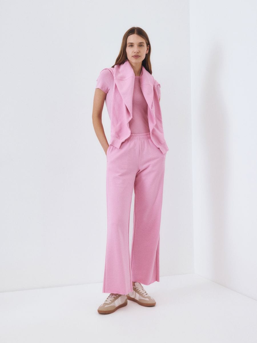 Sweatpants - pastel pink - RESERVED - 3