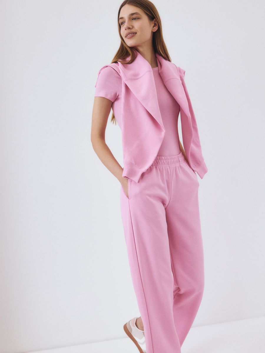 Sweatpants - pastel pink - RESERVED - 3
