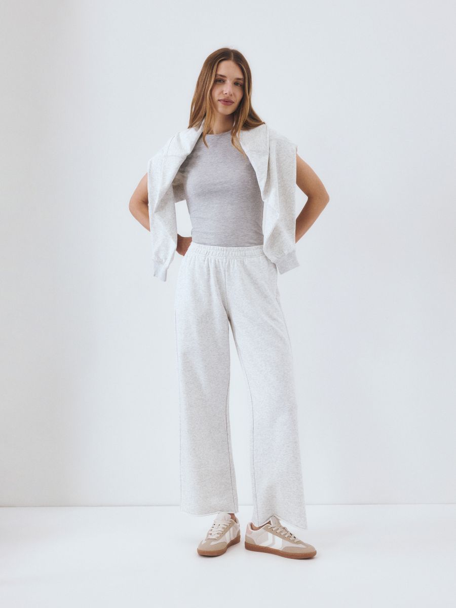 Sweatpants - light grey - RESERVED - 5