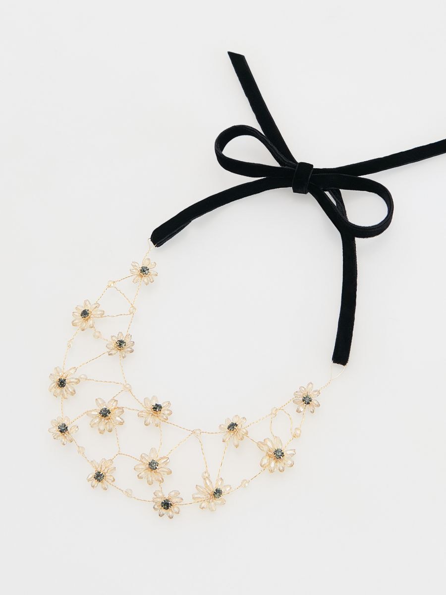 Necklace with pendant - multicolor - RESERVED - 2