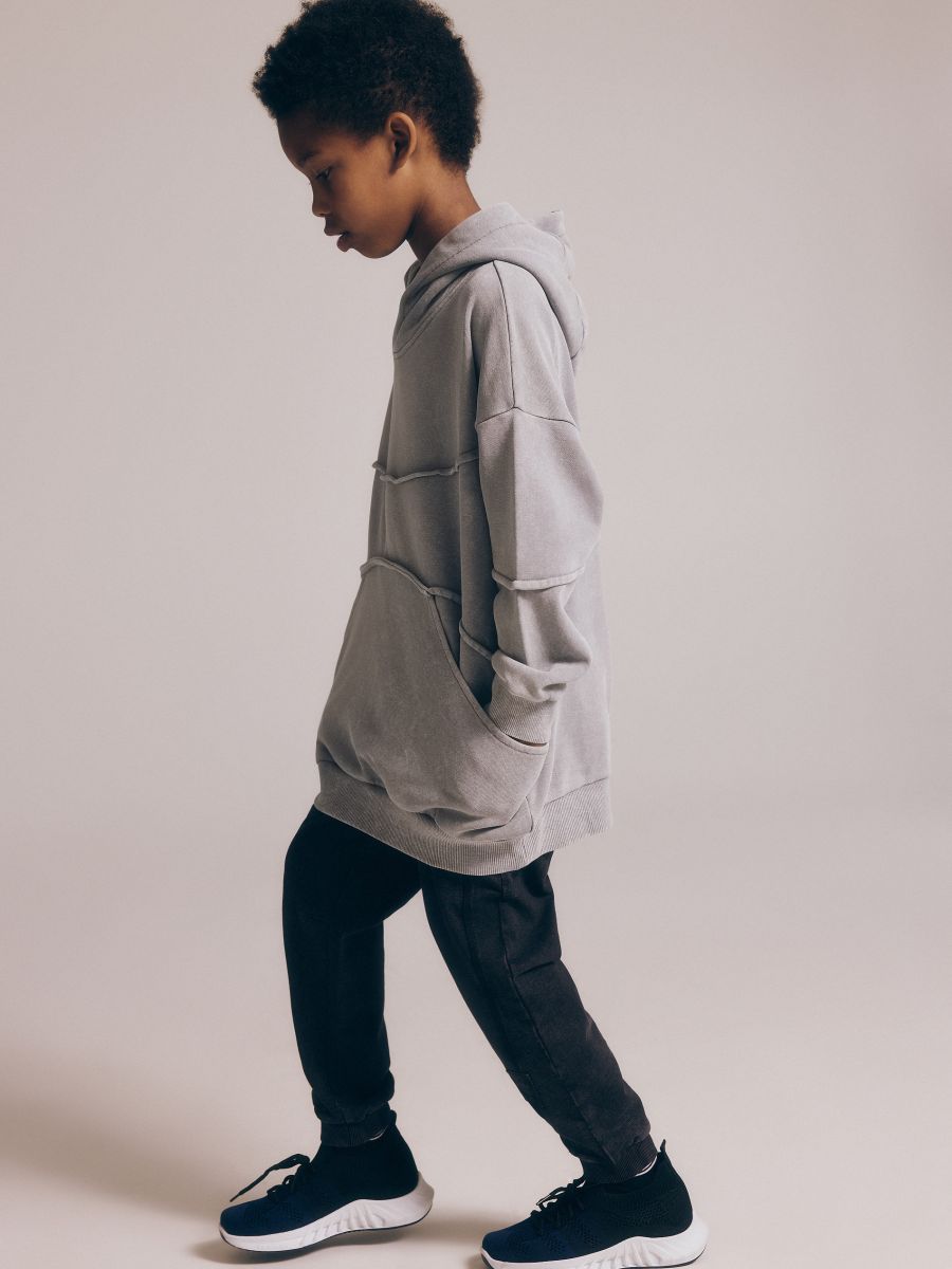 Jogger pantalone ispranog izgleda - crno - RESERVED - 7