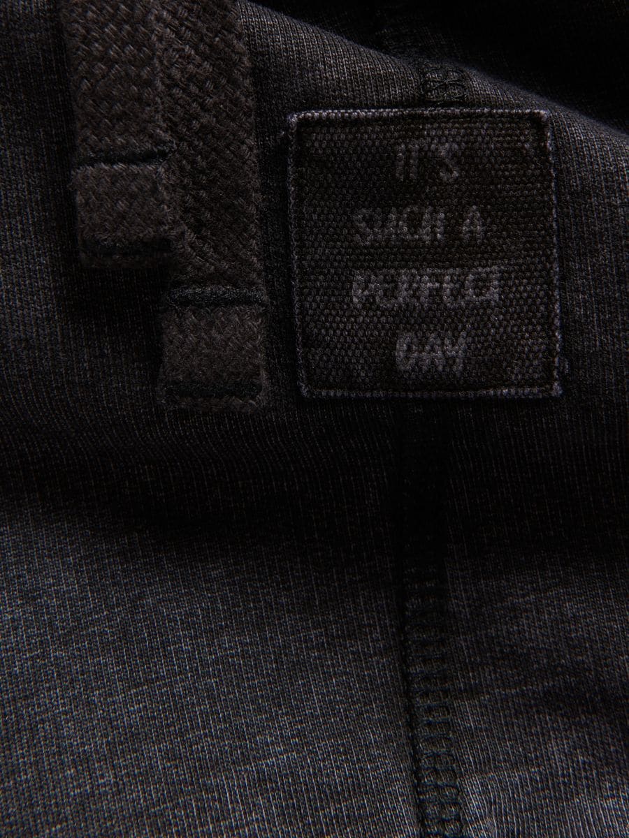 Jogger pantalone ispranog izgleda - crno - RESERVED - 4