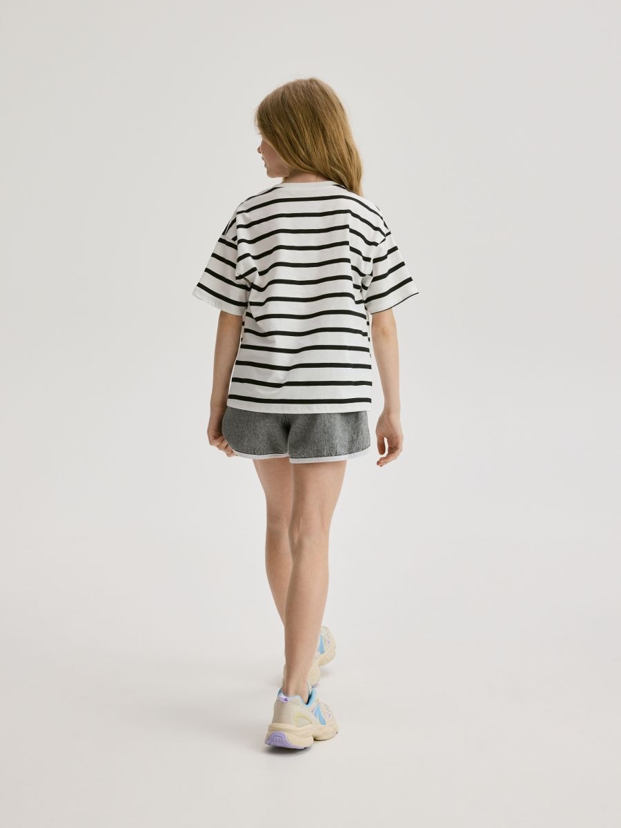 T-shirt with Snoopy print - multicolor - RESERVED - 4