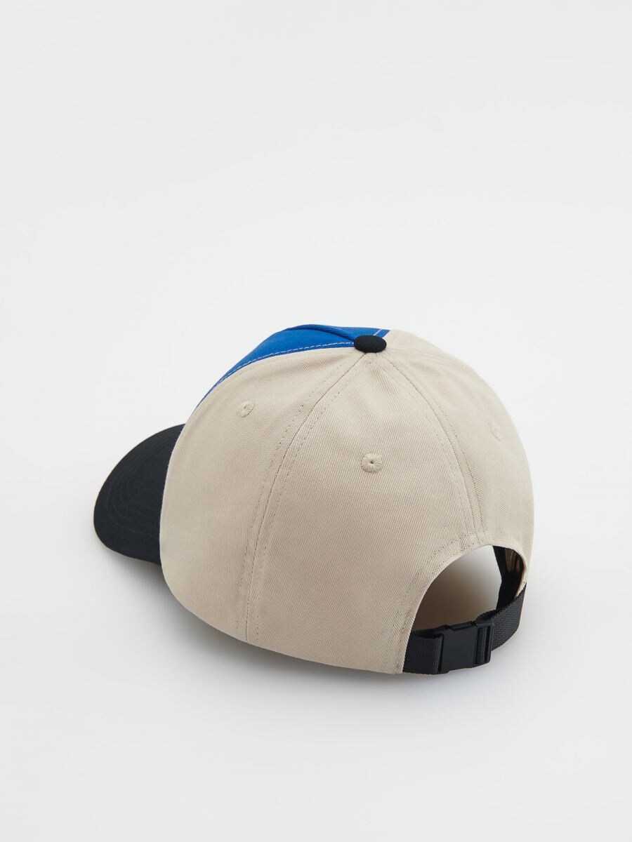 Beanie with patch - navy - RESERVED - 2