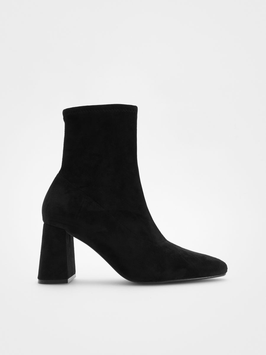 Heeled ankle boots - black - RESERVED