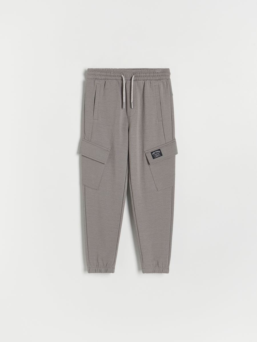 Cargo joggers with pockets - dark grey - RESERVED - 2