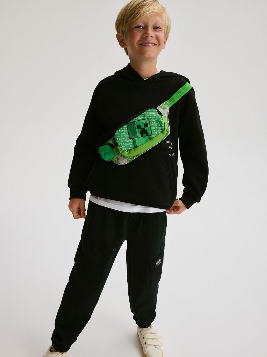 Cargo joggers with pockets - black - RESERVED - 5