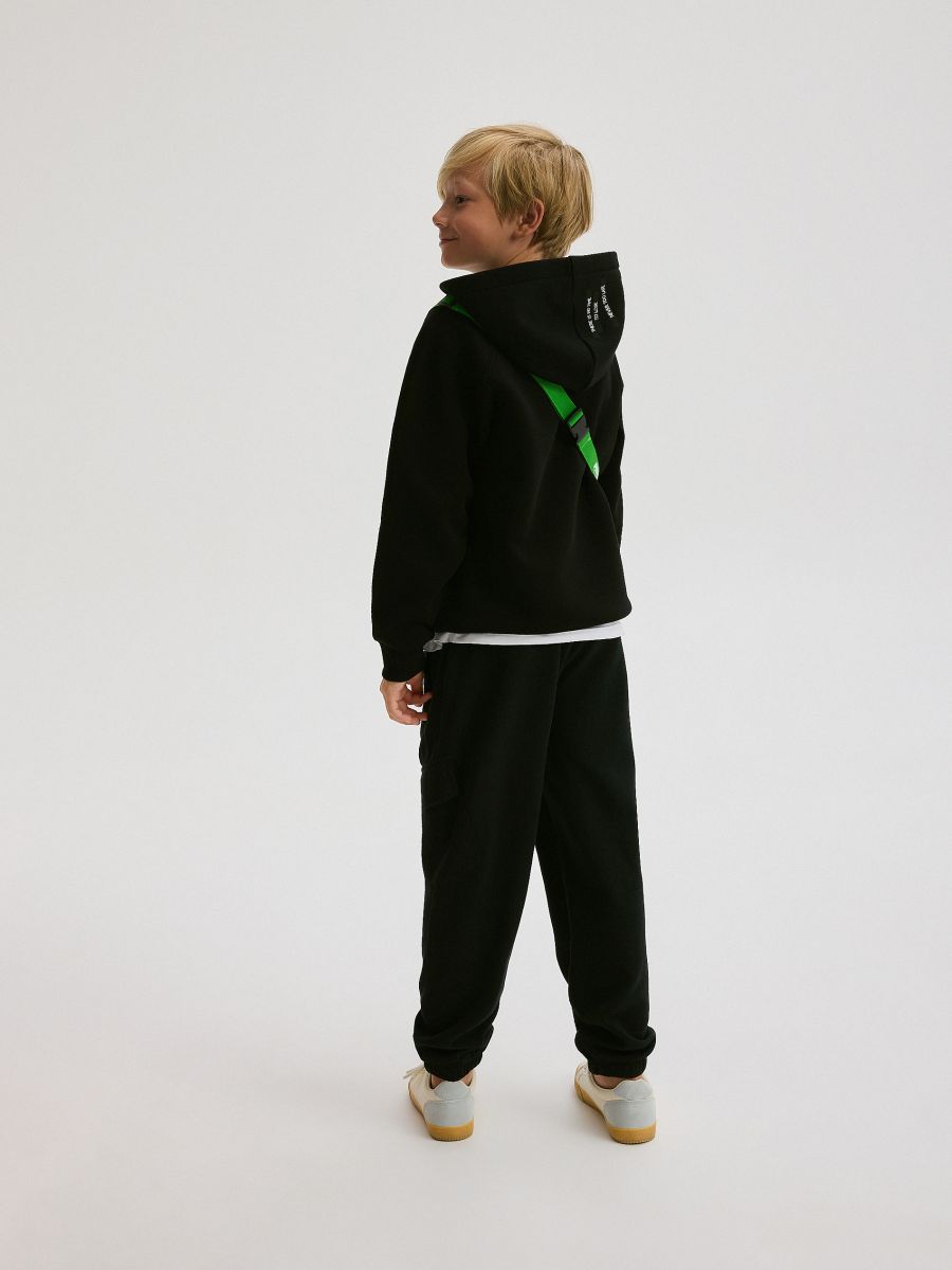 Cargo joggers with pockets - black - RESERVED - 7