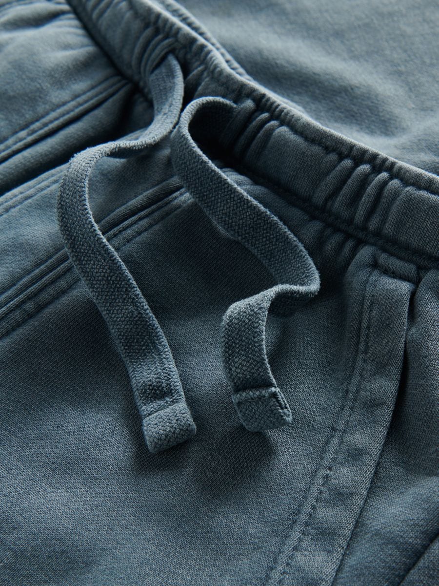 Jogger pantalone ispranog izgleda - tamno tirkizna - RESERVED - 3