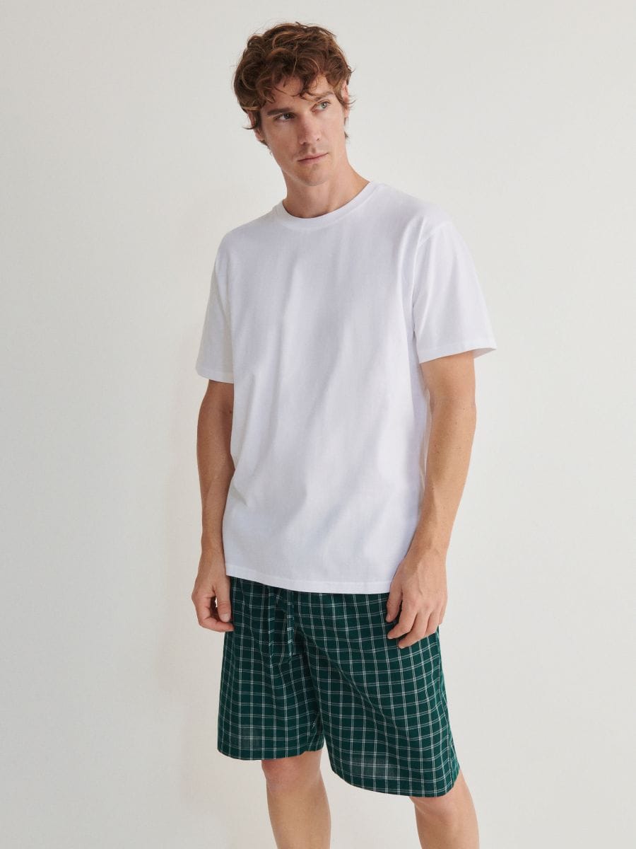 Zweiteiliges Pyjama-Set - weiß - RESERVED - 3