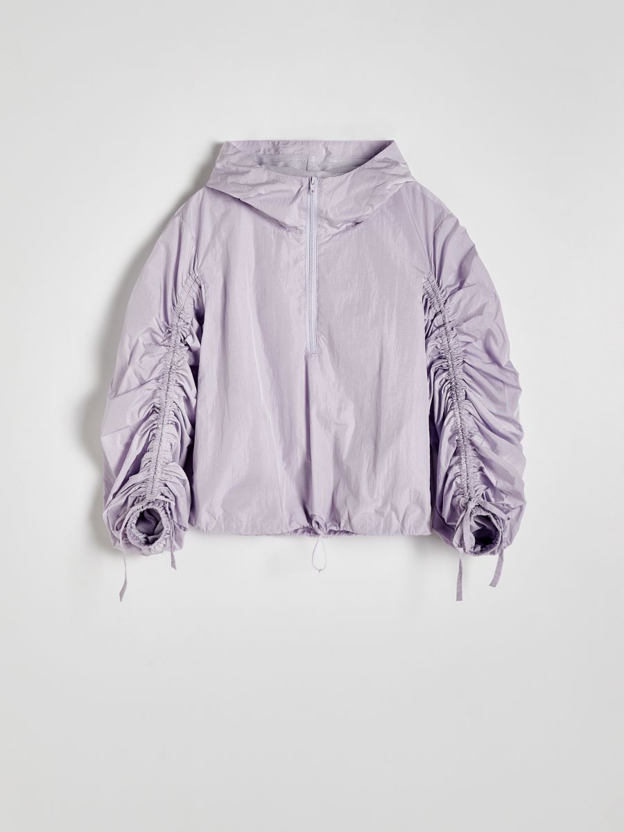 Jacket with ruching - pastel pink - RESERVED - 2