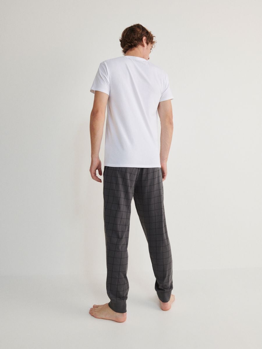 Pyjamahose, 2er-Pack - kastanienbraun - RESERVED - 3