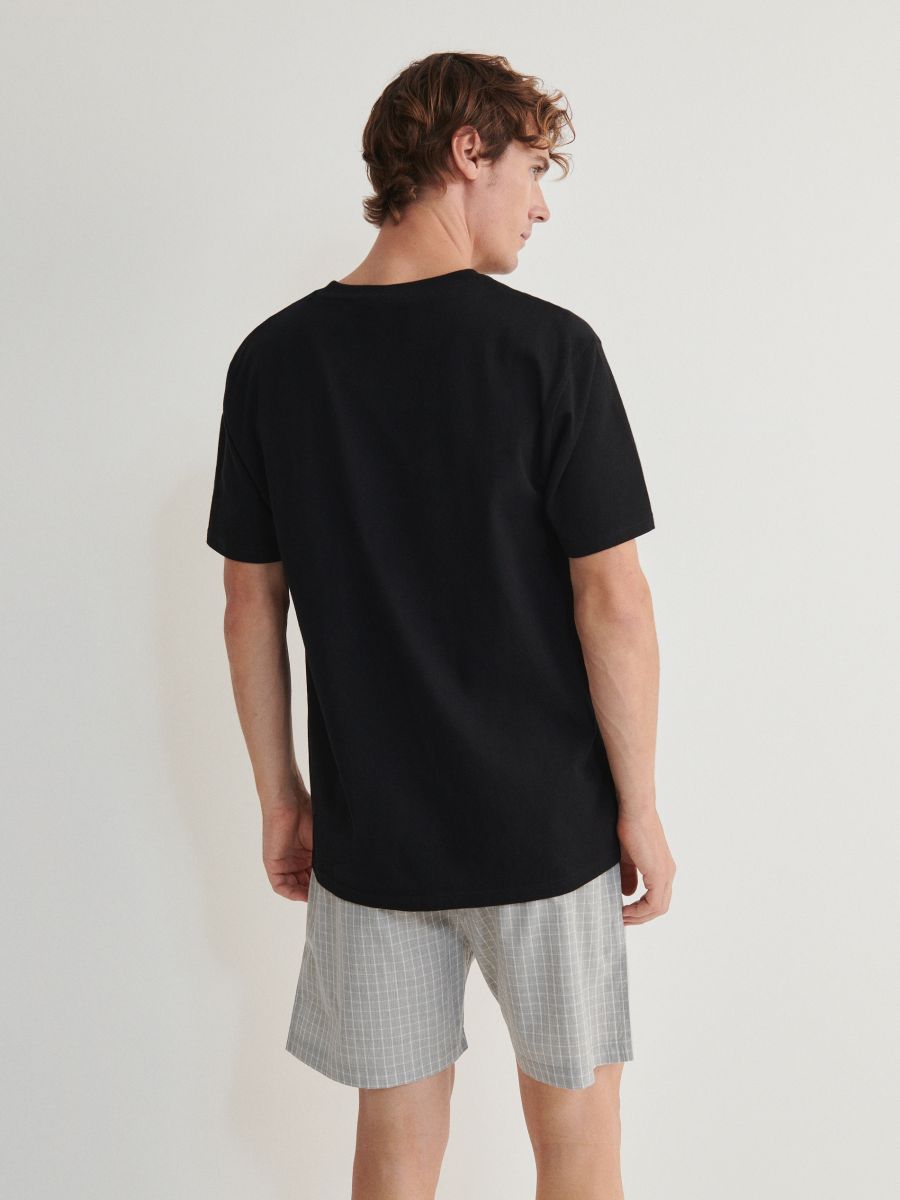 Two piece pyjama set - black - RESERVED - 3