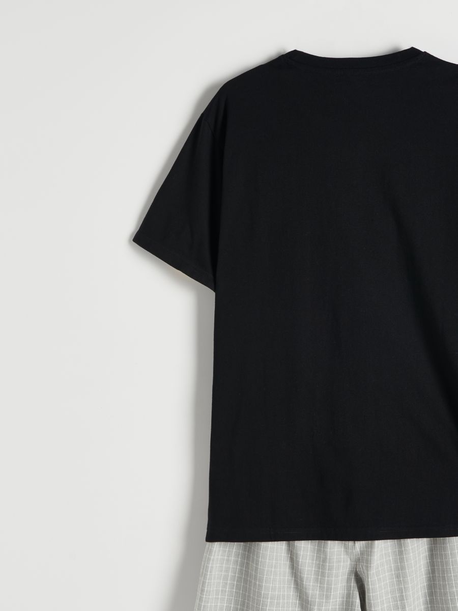 Two piece pyjama set - black - RESERVED - 5