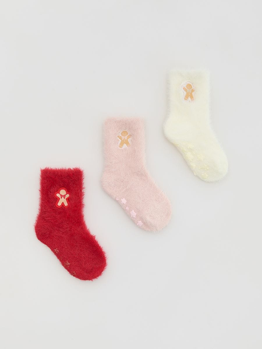 Christmas socks 3 pack - multicolor - RESERVED
