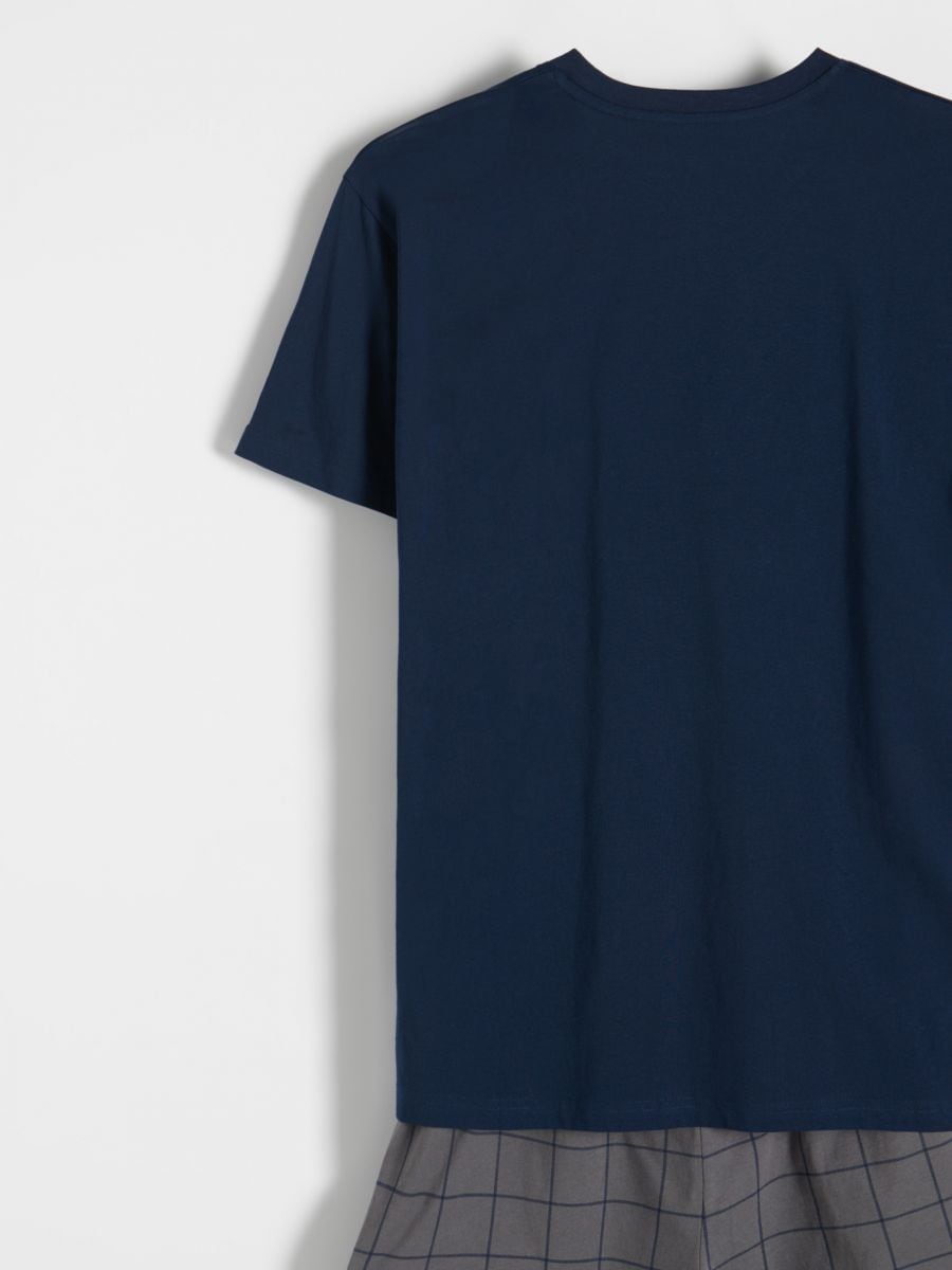 Zweiteiliges Pyjama-Set - marineblau  - RESERVED - 2