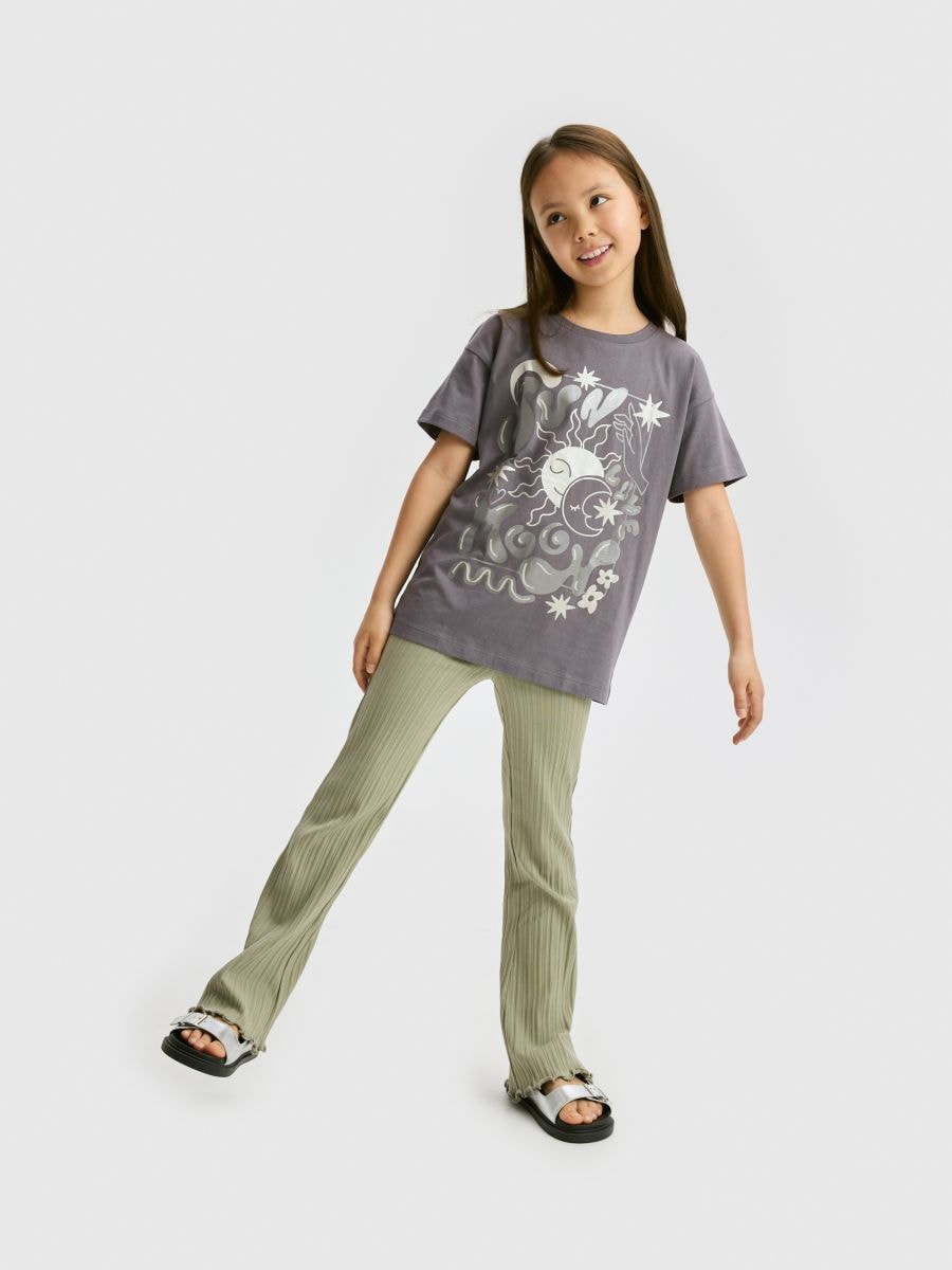 Rebraste helanke - zelena - RESERVED - 5