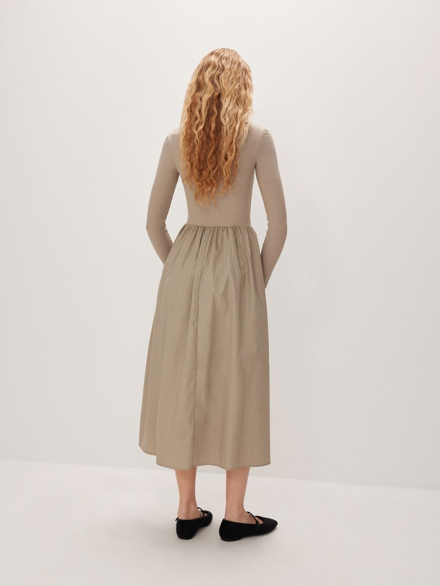 Midi haljina - nude - RESERVED - 4