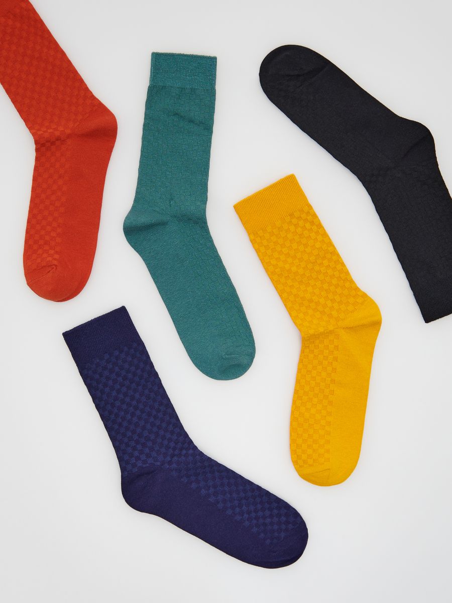 5 pack of socks - copper - RESERVED - 2
