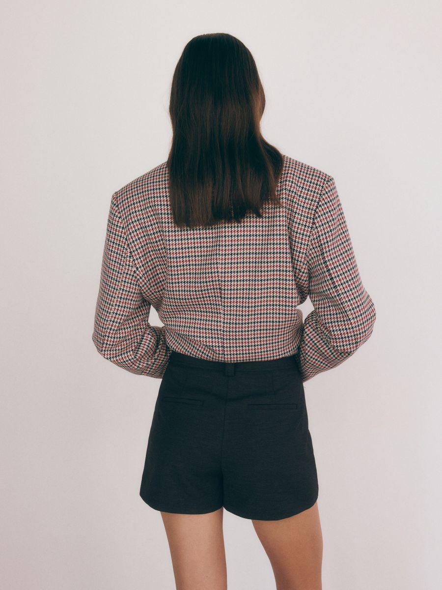 Marl skort - black - RESERVED - 3
