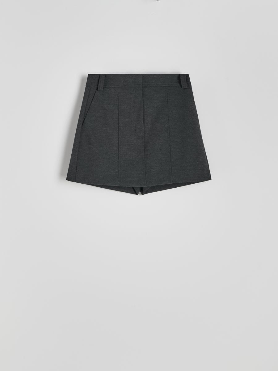 Marl skort - black - RESERVED - 4