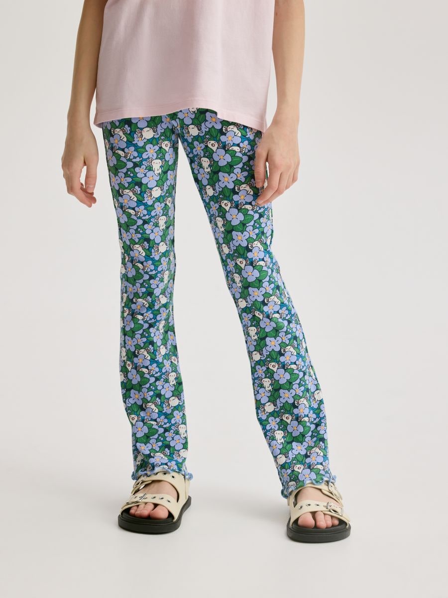 Patterned leggings - multicolor - RESERVED - 2