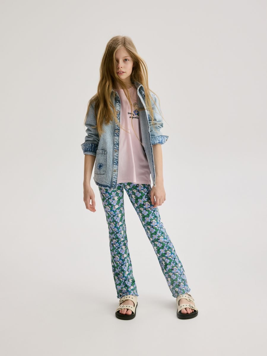 Patterned leggings - multicolor - RESERVED - 3