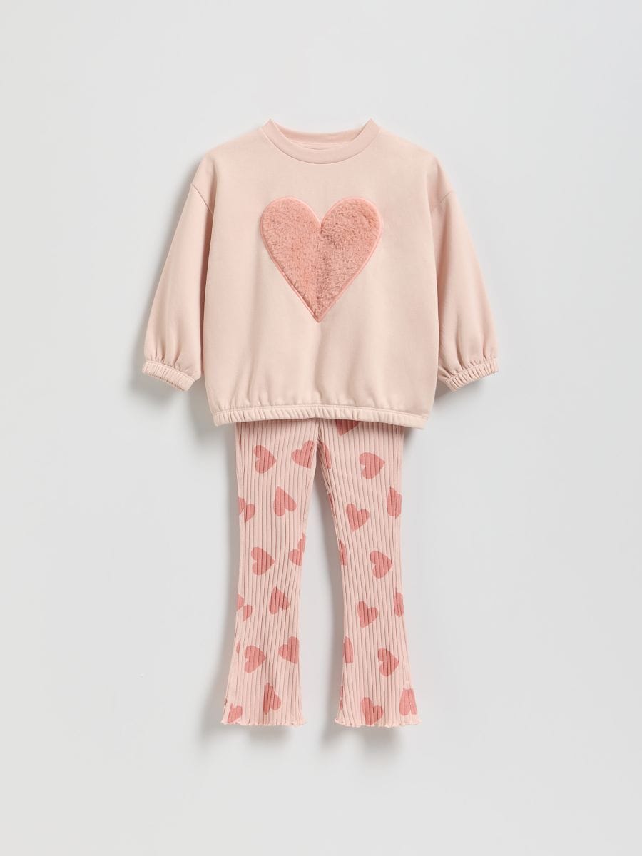 Cotton rich set - pastel pink - RESERVED