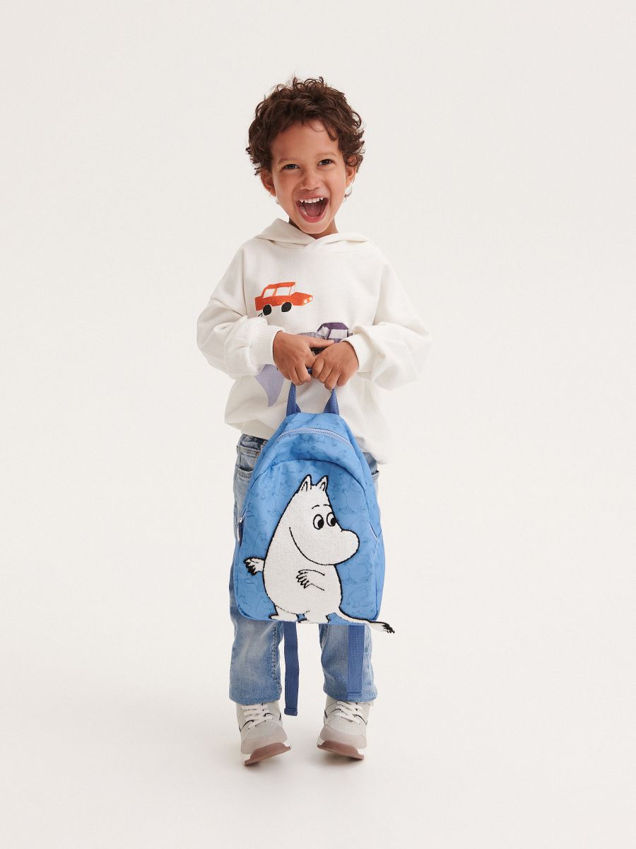 The Moomins backpack with patch - blue - RESERVED - 6