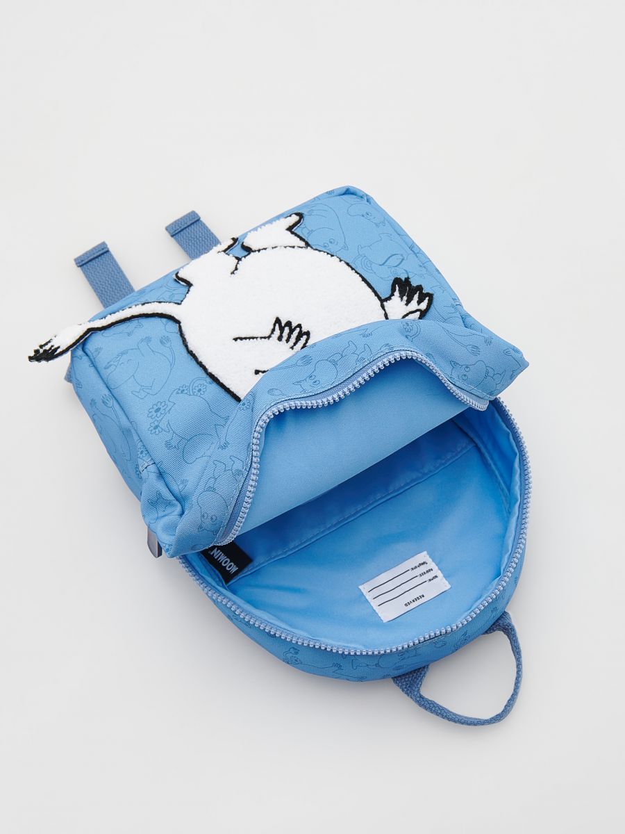 The Moomins backpack with patch - blue - RESERVED - 5